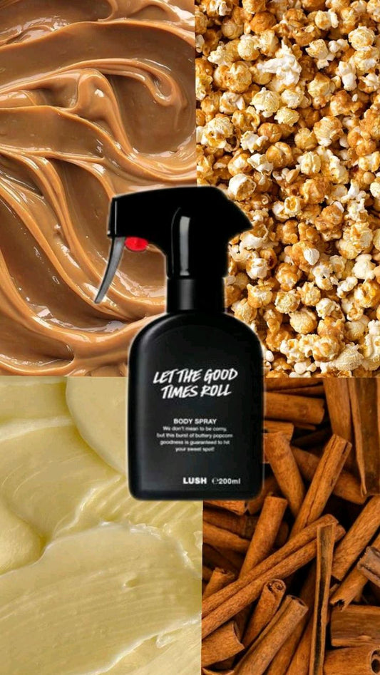 Lush body and hair perfume